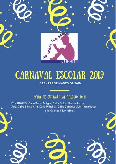 Carnaval escolar 2019